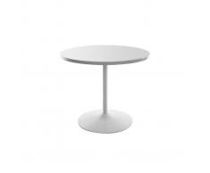 Mesa pequeña diseño blanca D90 CALISTA