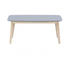 Banco diseño 100cm gris claro LEENA