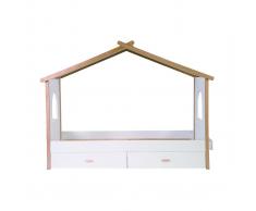 Cama cabaña infantil con cajones diseño BIRDY