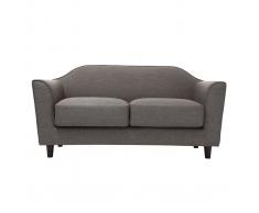 Sofá diseño 2 plazas gris SOVHA