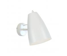 Aplique de pared diseño metal blanco FRIDAY