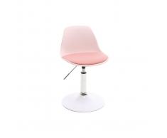 Silla de escritorio diseño infantil rosa STEEVY
