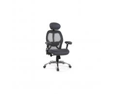 Silla de oficina ergonómica gris Ultimate v2 plus
