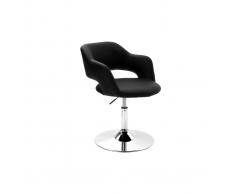 Sillón de diseño negro JESSY