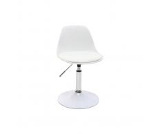 Silla de escritorio diseño infantil blanco STEEVY