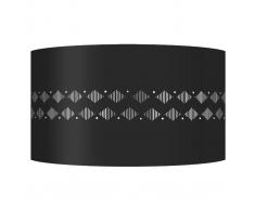 Aplique de pared diseño metal negro SMART