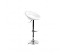 Taburete de bar diseño blanco NEWTON