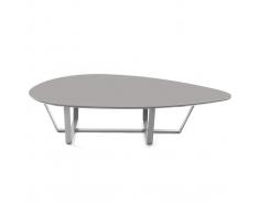 Mesa de centro de diseño gris pardo MILLA