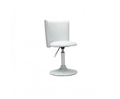 Silla de escritorio infantil blanca NEW ROCK