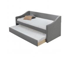 Cama nido 190x90cm gris claro BEKKER