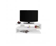 Mueble TV de diseño lacado blanco NEXY
