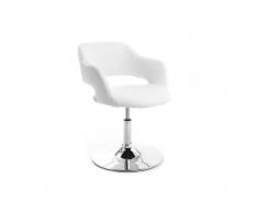 Sillón de diseño blanco JESSY