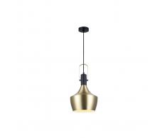 Lámpara de techo metal dorado D25cm TUBAE