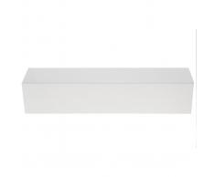 Elemento de pared TV COLORED horizontal o vertical Lacado Blanco