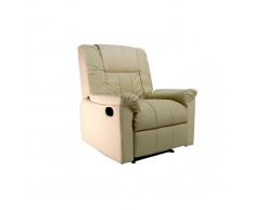 Sillón de relax Joey de color Marfil