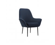 Sillón diseño contemporáneo azul OSWALD