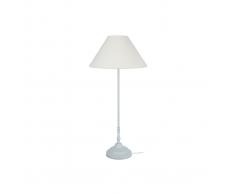 Lámpara de mesa diseño acero blanco cerusado HOLIDAYS