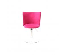 Silla de escritorio infantil rosa y blanca NEW MARCHANDE