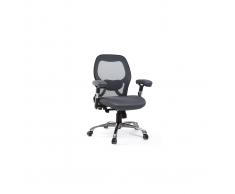 Silla de oficina ergonómica gris ULTIMATE V2