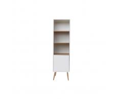 Mueble de baño blanco y madera TOTEM