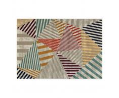 Alfombra multicolor 160 x 230 cm TRIANGLE