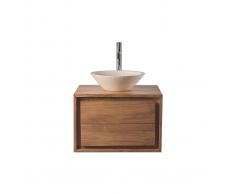 Mueble de baño: mueble en teca (lavabo no incluido) PEKKA