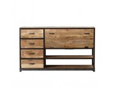 Cómoda diseño industrial madera maciza INDUSTRIA