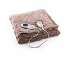 Klarstein Dr. Watson L Manta eléctrica 120W lavable 150x100cm Microfibra beige