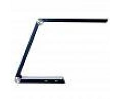 LEDBOX Lámpara de estudio negro triangle con cargador inalámbrico ti blanco dual