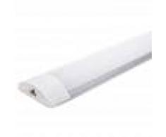 LEDBOX Luminaria led de superficie snoke pro 40w 120cm blanco cálido