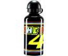VR46 Classic Botella de agua Negro Amarillo un tamaño