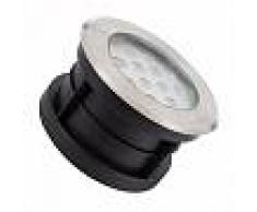 efectoled.com Foco LED Empotrable en Suelo 12W Blanco Cálido 3000K