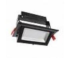 efectoled.com Foco Proyector LED SAMSUNG 120lm/W Direccionable Rectangular Negro 28W LIFUD No