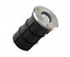 efectoled.com Foco LED Empotrable en Suelo 3W Blanco Cálido 3000K