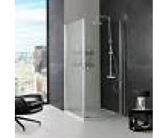 KIAMAMI VALENTINA CABINA DE DUCHA DE ESQUINA DOS PUERTAS DE 90 CRISTAL - KIAMAMI VALENTINA