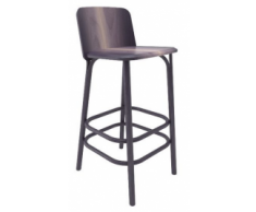 taburete madera Split gris