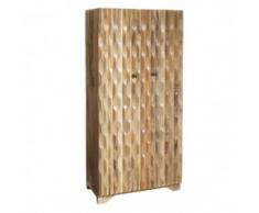 armario relieve madera