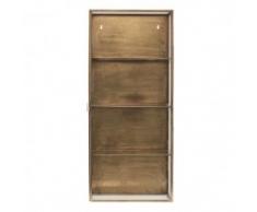 vitrina Brass cristal