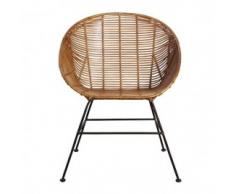 silla ratán Retro