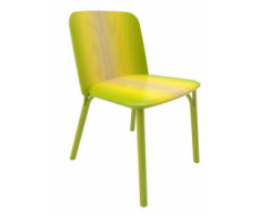 silla madera Split verde