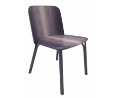 silla madera Split gris