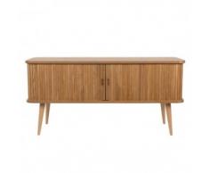 mueble tv madera natural Barbier