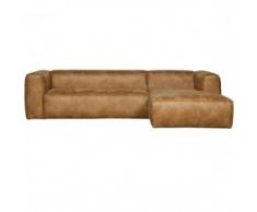sofá chaise longue piel Bean