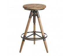 taburete Industrial madera