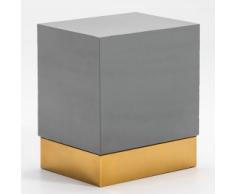 mesa auxiliar cube gris