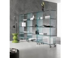 estantería cristal Librería