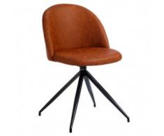 silla giratoria marrón Chestnut