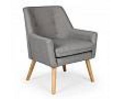 Gustav REGALO CESTA NAVIDAD Silla estilo Nordico Gustav tela gris