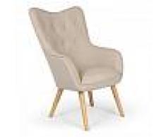 Klarys REGALO CESTA NAVIDAD Sillón estilo escandinavo Klarys 1 plaza tela bei