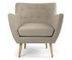Molly REGALO CESTA NAVIDAD Sofa estilo nordico Molly 1 plaza tela beige